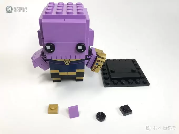 萌萌的大头：LEGO 乐高 41605 BrickHeadz Thanos 灭霸