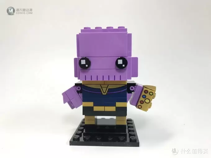 萌萌的大头：LEGO 乐高 41605 BrickHeadz Thanos 灭霸