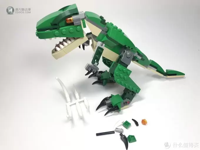 百变恐龙：LEGO 乐高 Creator创意百变系列 31058 凶猛霸王龙