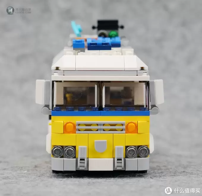 LEGO 乐高 创意百变组 Creator 3in1系列 阳光海滩房车 31079评测