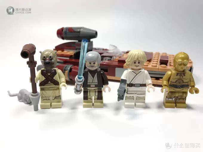 还是为了人仔：LEGO 乐高 星球大战系列 75173 卢克的陆地飞行器