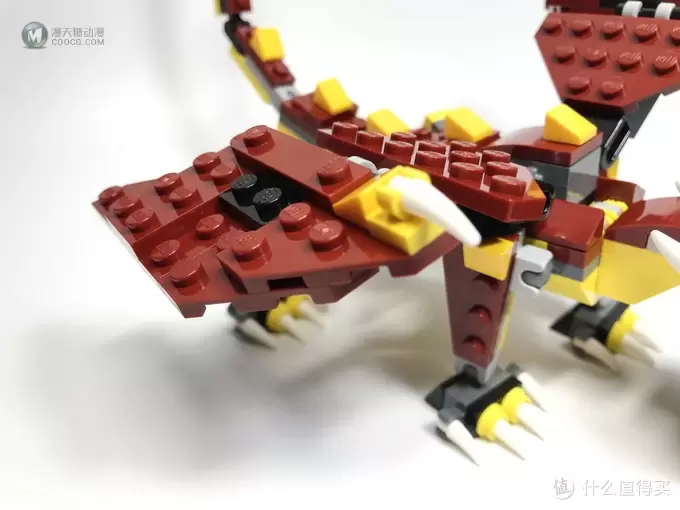 大头飞龙：LEGO 乐高 Creator创意百变系列 31073 神秘怪兽