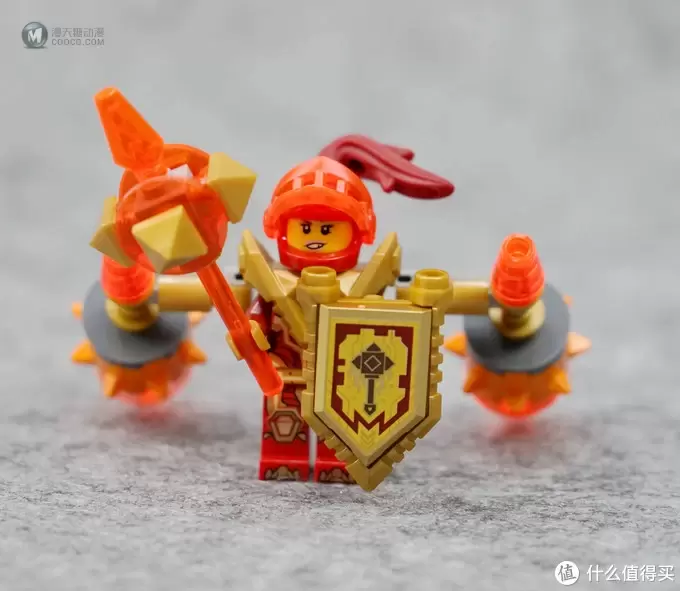 人仔诚意十足：LEGO 乐高 72003 未来骑士团 Nexo Knights 狂战士轰炸机 开箱