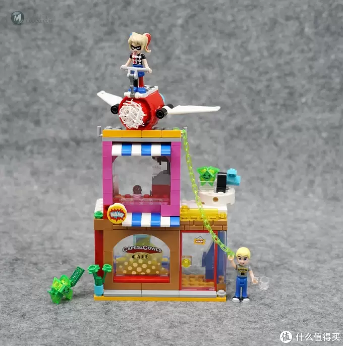 爱与复古情怀：LEGO 乐高 超级女英雄系列 哈利·奎恩的营救任务 41231评测