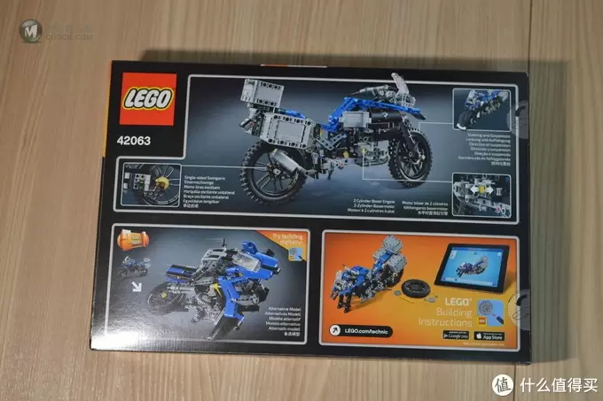 何以解忧，有我乐高 篇十：难得LP点值—LEGO 乐高 42063 宝马 R 1200 GS Adventure越野摩托车