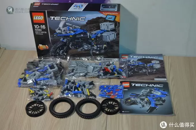 何以解忧，有我乐高 篇十：难得LP点值—LEGO 乐高 42063 宝马 R 1200 GS Adventure越野摩托车