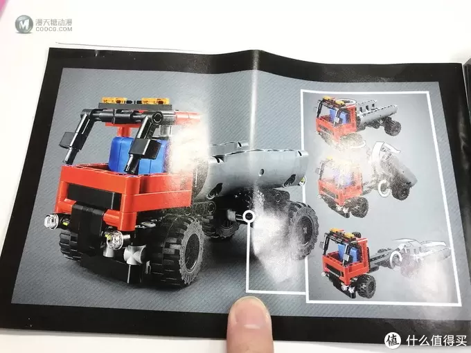 套装虽小高价零件不少：乐高 LEGO 42084 吊钩式装载卡车