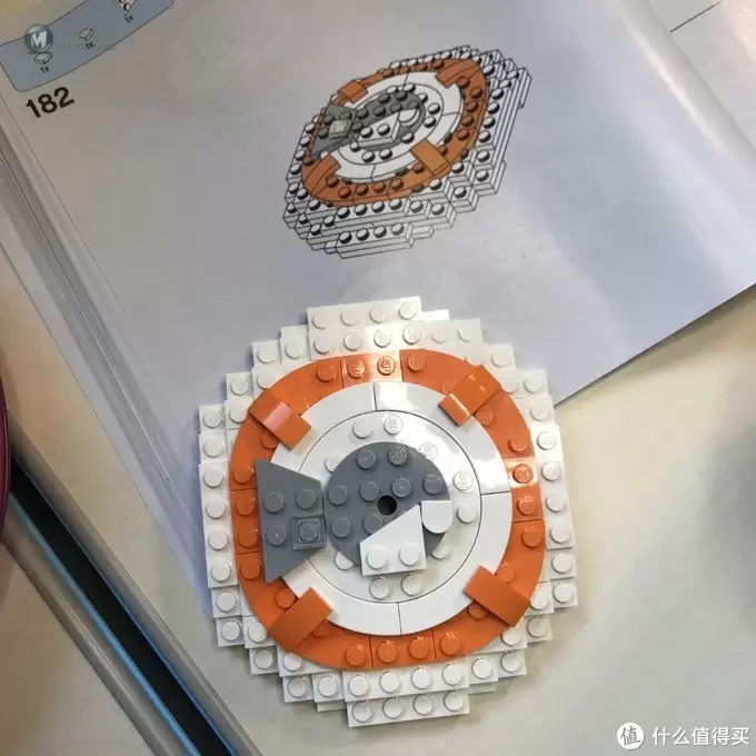 乐高这个大坑 篇五十三：LEGO 乐高 75187 乐高星球大战 BB-8机器人（详解超多图）