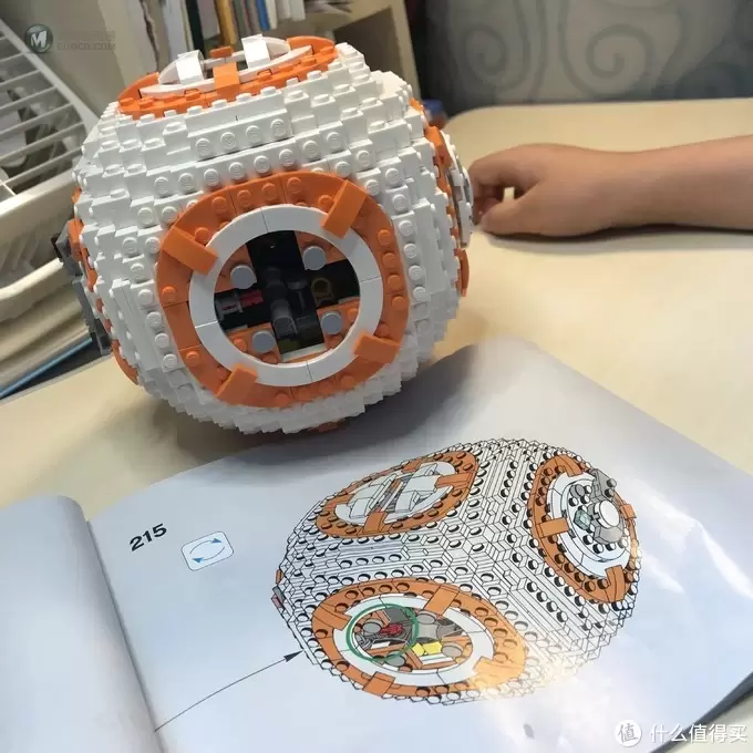 乐高这个大坑 篇五十三：LEGO 乐高 75187 乐高星球大战 BB-8机器人（详解超多图）