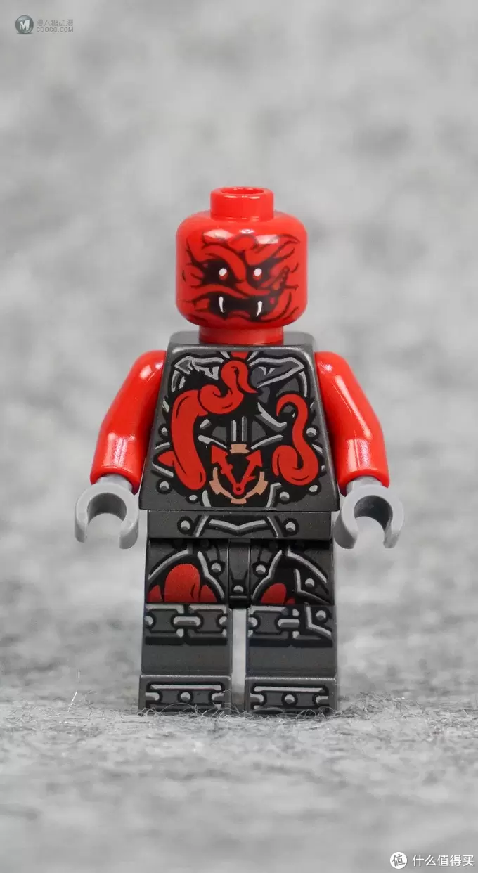 人仔就已经值回票价：LEGO乐高 70624 NINJAGO 幻影忍者系列 红蛇投石履带战车 开箱