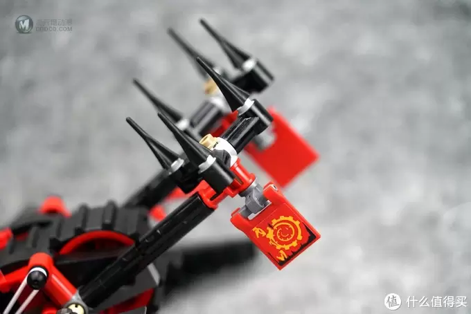 人仔就已经值回票价：LEGO乐高 70624 NINJAGO 幻影忍者系列 红蛇投石履带战车 开箱