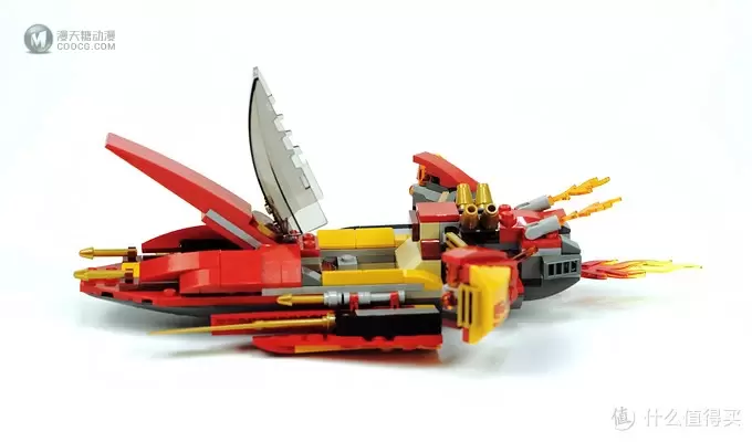 流刃若火—乐高LEGO Ninjago 凯的火元素忍者飞船70638