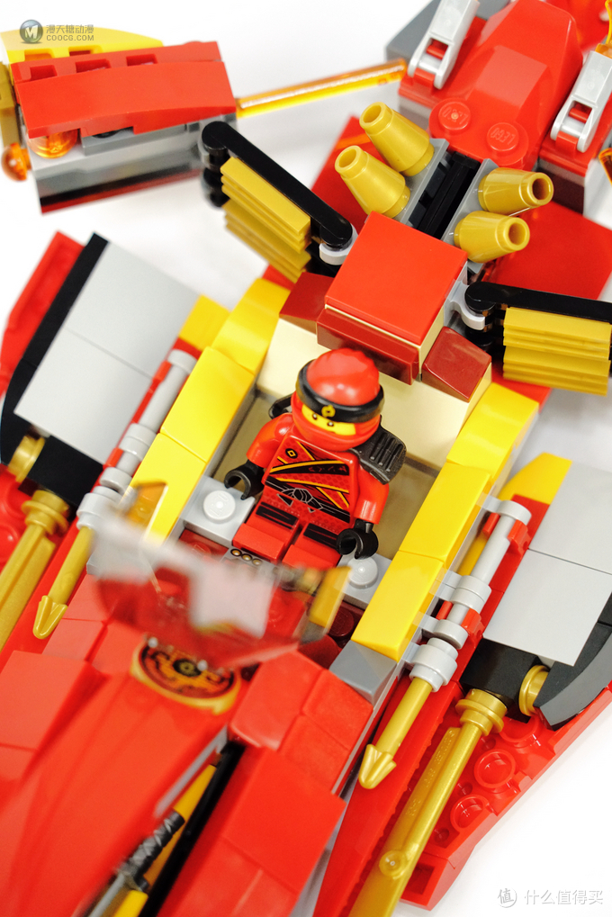 流刃若火—乐高LEGO Ninjago 凯的火元素忍者飞船70638