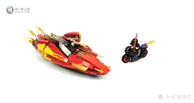 流刃若火—乐高LEGO Ninjago 凯的火元素忍者飞船70638