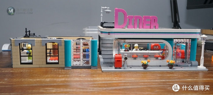 2018年街景新品 LEGO 乐高 10260 DOWNTOWN DINER 城中餐厅