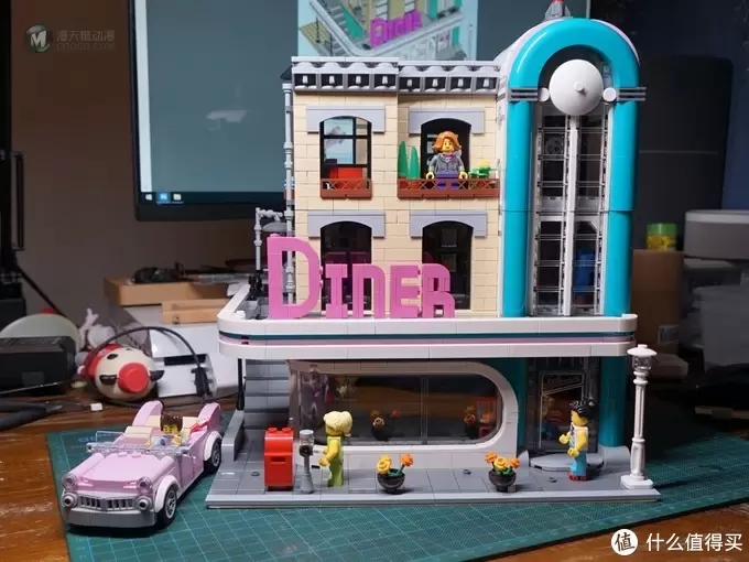 2018年街景新品 LEGO 乐高 10260 DOWNTOWN DINER 城中餐厅