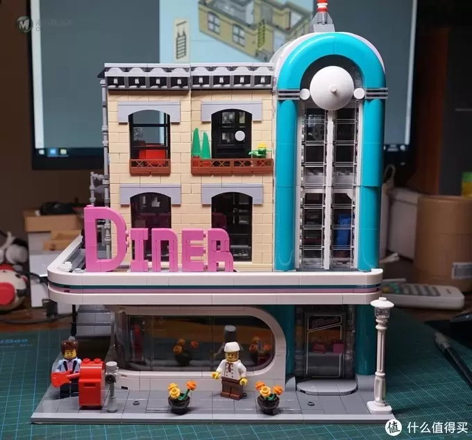 2018年街景新品 LEGO 乐高 10260 DOWNTOWN DINER 城中餐厅