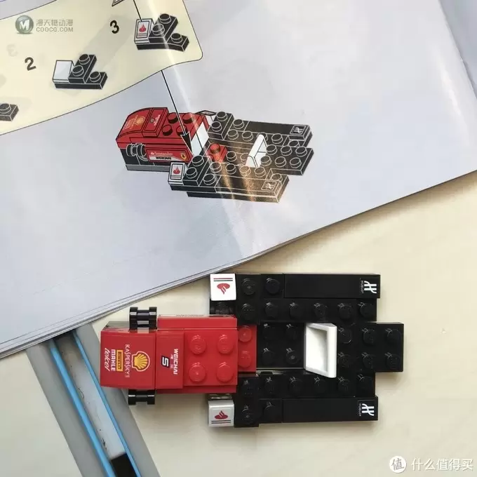 乐高这个大坑 篇六十一：Lego 乐高 Speed Champions 法拉利 SF16-H 75879