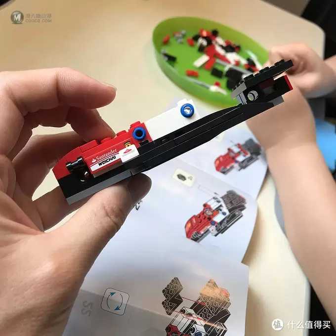 乐高这个大坑 篇六十一：Lego 乐高 Speed Champions 法拉利 SF16-H 75879