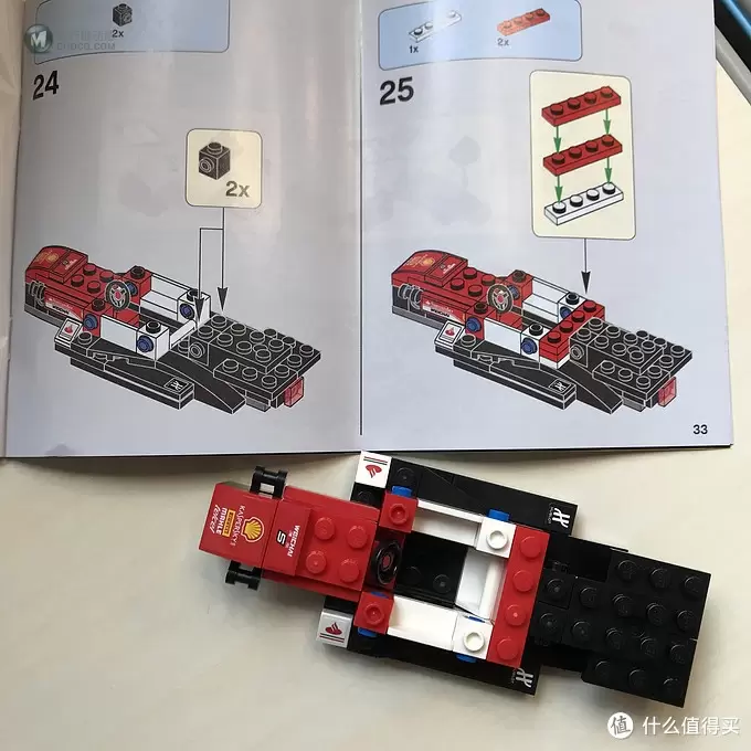 乐高这个大坑 篇六十一：Lego 乐高 Speed Champions 法拉利 SF16-H 75879