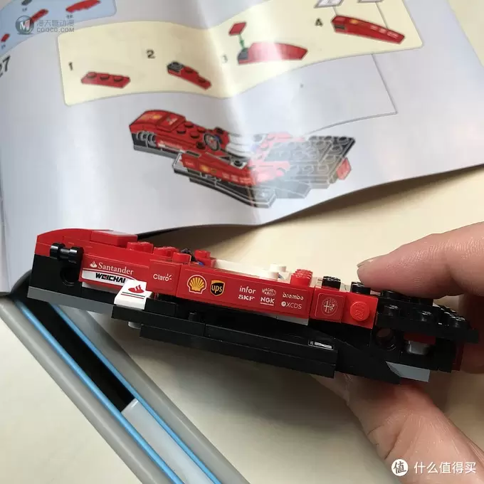 乐高这个大坑 篇六十一：Lego 乐高 Speed Champions 法拉利 SF16-H 75879