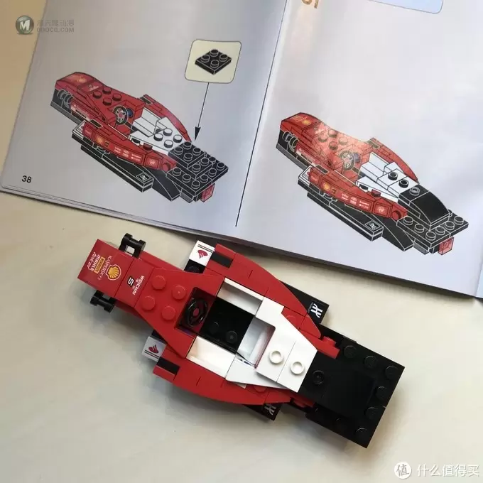 乐高这个大坑 篇六十一：Lego 乐高 Speed Champions 法拉利 SF16-H 75879