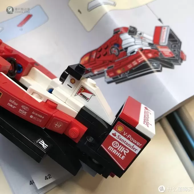 乐高这个大坑 篇六十一：Lego 乐高 Speed Champions 法拉利 SF16-H 75879