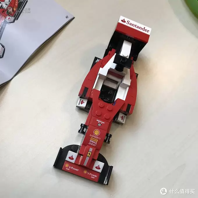 乐高这个大坑 篇六十一：Lego 乐高 Speed Champions 法拉利 SF16-H 75879