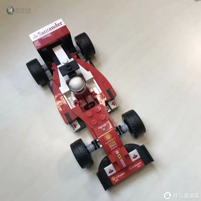 乐高这个大坑 篇六十一：Lego 乐高 Speed Champions 法拉利 SF16-H 75879