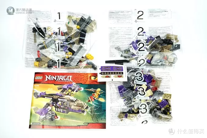 Lego 乐高 幻影忍者 Ninjago 狂蟒掠夺者直升机 70746 详细评测