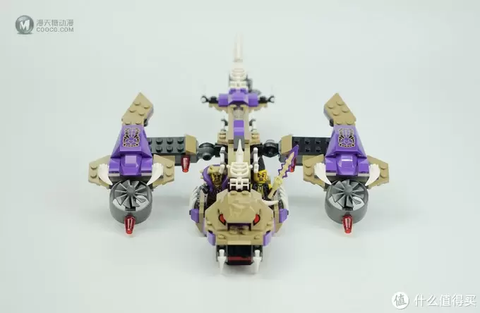 Lego 乐高 幻影忍者 Ninjago 狂蟒掠夺者直升机 70746 详细评测