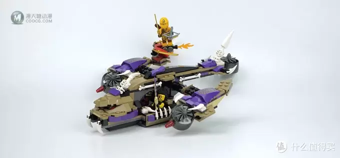 Lego 乐高 幻影忍者 Ninjago 狂蟒掠夺者直升机 70746 详细评测