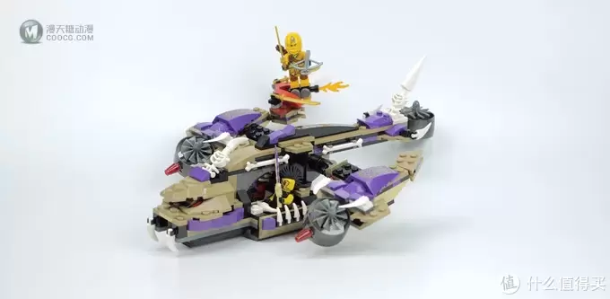 Lego 乐高 幻影忍者 Ninjago 狂蟒掠夺者直升机 70746 详细评测