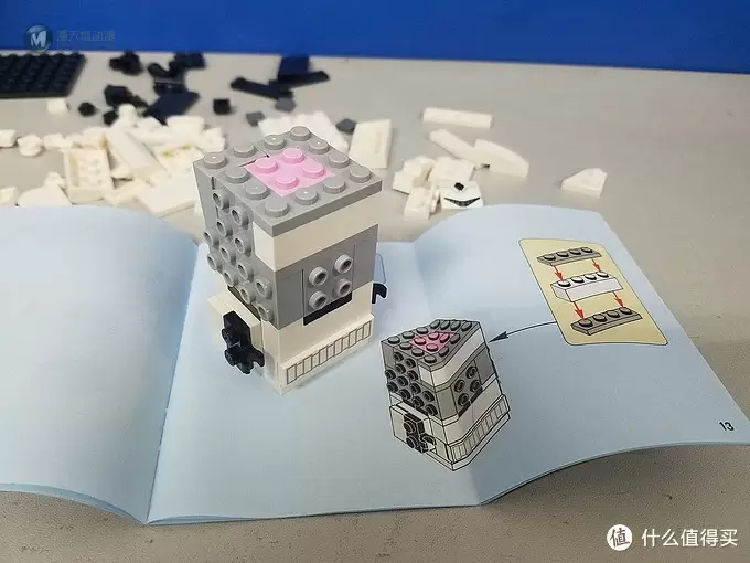 何以解忧，有我乐高 篇七：Lego 乐高 BrickHeadz 方头仔 白兵 41620 尝鲜