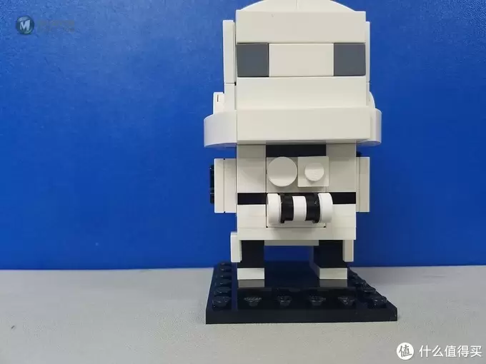 何以解忧，有我乐高 篇七：Lego 乐高 BrickHeadz 方头仔 白兵 41620 尝鲜