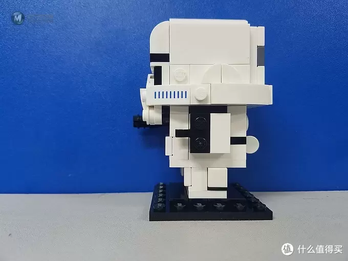 何以解忧，有我乐高 篇七：Lego 乐高 BrickHeadz 方头仔 白兵 41620 尝鲜