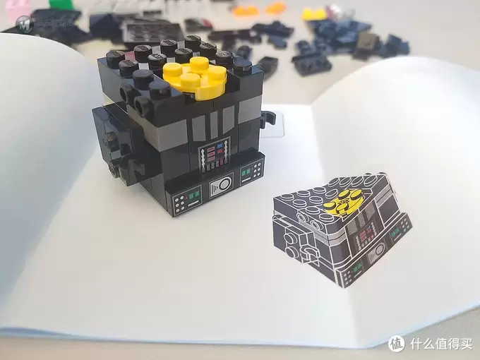 何以解忧，有我乐高 篇八：LEGO 乐高 BrickHeadz方头仔 41619 黑武士达斯·维德 尝鲜