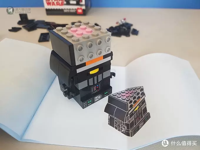 何以解忧，有我乐高 篇八：LEGO 乐高 BrickHeadz方头仔 41619 黑武士达斯·维德 尝鲜