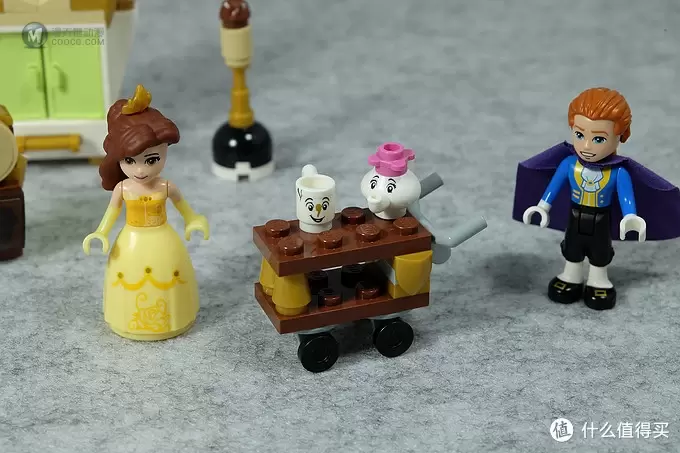 给女儿的乐高：LEGO 乐高 41067 贝尔的魔法城堡 开箱晒物