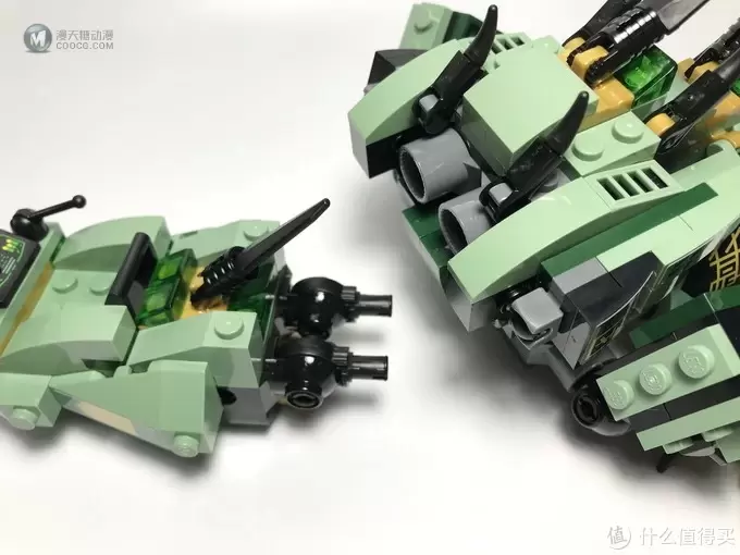 飞龙在天：LEGO 乐高 70612 幻影忍者 Ninjago 绿忍者的飞天机甲神龙