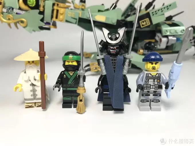 飞龙在天：LEGO 乐高 70612 幻影忍者 Ninjago 绿忍者的飞天机甲神龙