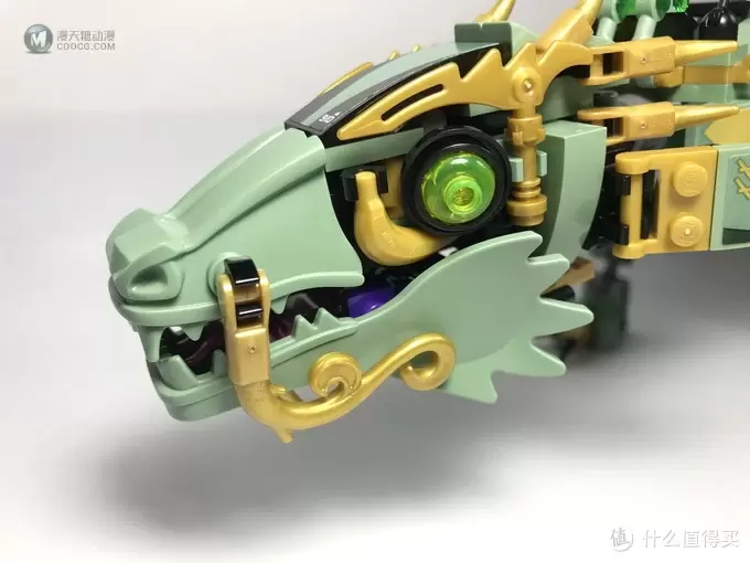 飞龙在天：LEGO 乐高 70612 幻影忍者 Ninjago 绿忍者的飞天机甲神龙