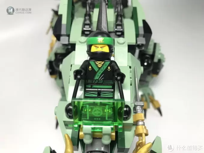 飞龙在天：LEGO 乐高 70612 幻影忍者 Ninjago 绿忍者的飞天机甲神龙