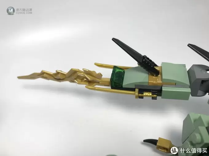 飞龙在天：LEGO 乐高 70612 幻影忍者 Ninjago 绿忍者的飞天机甲神龙