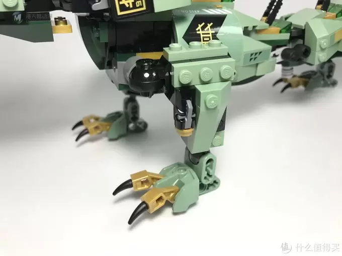 飞龙在天：LEGO 乐高 70612 幻影忍者 Ninjago 绿忍者的飞天机甲神龙