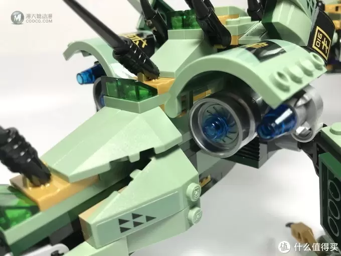 飞龙在天：LEGO 乐高 70612 幻影忍者 Ninjago 绿忍者的飞天机甲神龙