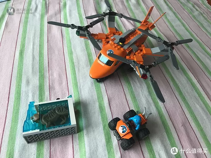 孩子的又一套乐高一LEGO 乐高 60193 极地空中运输机开箱分享