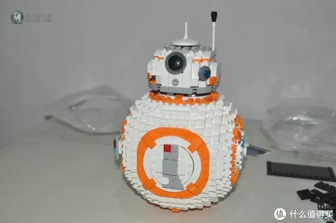 单反毁一生，LEGO穷三代 篇一百零五：LEGO 乐高 Star Wars 星球大战 75187 BB-8 宇航技工机器人开箱