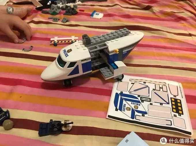 LEGO 乐高 60138一警用直升飞机1警车1汽车套装高速追捕晒单