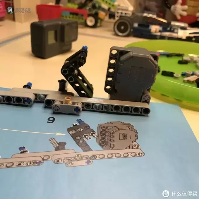 乐高这个大坑 篇四十九：#全民分享季#Lego 科技系列 42034 四轮回力越野摩托